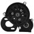 Durable Center Transmission Gearbox Steel Metal Gear for Axial SCX10 1/10 RC CarBlack