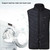 Heated Vest for Men Women 9-Zone Winter Electric Heating Vest Washable Heating Jacket with 3 Heating Levels