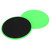 2Pcs Fast Speed Slide Plate Whole Body Coordinate Balancing Pad Gliding Disc Round Green