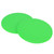 2Pcs Fast Speed Slide Plate Whole Body Coordinate Balancing Pad Gliding Disc Round Green