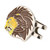Portable Mini Golf Ball Marker Golfer Hat Clip Animal Lion Magnetic Outdoor Accessory