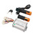 36V 1000W Motor Controller Aluminum Alloy Rubber Electric Bike Controller Throttle Grip Kit with 2 Keys for Electric Tricycle Motorcycle Modification