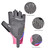 Outdoor Sport Children Bike Cycling Gloves Half Finger Silicone Pad Accessory for Kid(pink S)