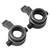 RC Steering Cup Bearing Kit Aluminum Alloy Steering Cup Replacement for TRAXXAS SLEDG 1/8 4WD Remote Control Car Black