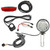 Electric Bike Headlight Tail Light Sets Double Switch ABS 4 LED Beads 3 in 1 OutdoorFront Rear Warning Lights Kit