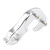 Aluminium Alloy Rear Gear Mech Derailleur Hanger Hook Drop Out Adapter For Bicycles(4#)