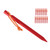 Tent Stakes V Shape Heavy Duty Tent Peg with Ropes for Outdoor Camping Tent Accessories Red