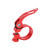 BOLANY Mountain Road Bike Seat Post Clamp Quick Release Bicycle Seatpost Clamp 31.8mmRed
