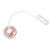 Portable Neck Fan Mini Hanging Handheld 3 Speed Battery Operated USB Rechargeable for Outdoor Travel