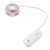 Portable Neck Fan Mini Hanging Handheld 3 Speed Battery Operated USB Rechargeable for Outdoor Travel