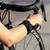 WEST BIKING Bike Wrist Rearview Mirror 360° Rotate Convex Reflector Arm Mirror Cycle Accessories Bicycle Adjustable Rotatable Mirror