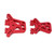 Aluminum Alloy Front and Rear Shock Tower RC Car Upgrade Parts Accessories for Traxxas LaTrax Teton 1/18Red