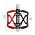 Mountain Bike Pedals Lightweight Aluminum Bicycle Pedals MTB Road Bike Cycle Pedals   Platform