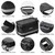 Bike Trunk Bag 7L Bicycle Rear Bag Water Resistant Bike Rack Bag with Waterproof Rain Cover