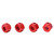 RC Hex Wheel Hub Adapter Hub Widening Connector for Traxxas 1/10 RC Crawler Car VehicleRed 8mm