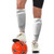 Lixada Anti Slip Soccer Socks and Calf Sleeves Set Outdoor Sport Running Stretch Socks Athletic Football Socks with Grips