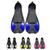2pcs Swim Training Fin Professional Swim Flippers for Snorkeling Diving Swimming
