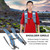 Nylon Backpack Shoulder Adjustable Straps Belt Repair Parts Accessory (Blue Gray)