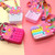 Push Bubble Sensory Toys Silicone Stress Reliever Toy Coin Bag Phone Bag Shoulder Bag with Removable Shoulder Strap for Kids Adults