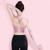 Figure 8 Puller TPE Foam High Elastic Adjustable Resistance Stretching Straps Chest Puller for Strength Training Pink
