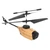 Remote Control Helicopter Automatic Obstacle Avoidance 4k Dual Camera High Definition Aerial Photography Helicopter Toy for Boys Adults Earthy Yellow 1 Battery