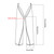 Waterproof Lightweight Hiking Pants Mens Women 20D Big And Tall Hiking Pants
