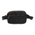 Waist Bag Fashionable Large Capacity Oxford Cloth Hip Bum Chest Bag for Running Hiking Travel Workout Black