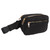 Waist Bag Fashionable Large Capacity Oxford Cloth Hip Bum Chest Bag for Running Hiking Travel Workout Black