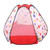 Kids Pop Up Tent Portable Fun Playhouse for Indoor Outdoor Play Picnic Camping Pajama Party