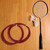 2 pcs Durable 10m High Flexibility Badminton String Line Training Racket Racquet Lines (red)