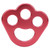 Camnal Rope 3 Holes Force Rigging Plate Anchor Divider Finger Force Climbing EquipmentRed wine