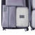 7 Set Packing Cubes Waterproof Dirt Resistant Oxford Cloth Luggage Packing Organizers for Travel Grey