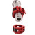 2 Pcs Barbell Clips Iron Quick Release Dumbbell Locking Weight Clamps Barbell Collars for Workout Red
