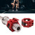 2 Pcs Barbell Clips Iron Quick Release Dumbbell Locking Weight Clamps Barbell Collars for Workout Red