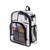 Clear Backpack Stylish Large Capacity Waterproof PVC Transparent Backpack for School Work Sports Beach Travel