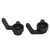 2pcs RC Steering Cup Aluminum Alloy Reducing Vibration RC Steering Blocks for ZD Racing DBX 10 RC Off Road Vehicle Black