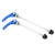 2Pcs Bicycle Hub Quick Release Lever 145mm Front 185mm Rear  Wear Resistance Quick Release Skewer for Bike WheelBlue