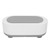 Jewelry Cleaner Machine Mini Ultrasound Cleaner Rechargeable Oval Multifunctional Cleaning Machine for Watch Glasses Ring White