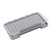 Fly Fishing Box Waterproof Lightweight Transparent ABS Shell Fishing Tackle Hooks BoxTriangular Hole