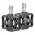 Double-sided Clip Pedals MTB Pedals Cycle Pedals with Cleats Replacement For SPD Mountain Bicycle Pedal System