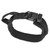 Dog Collar Adjustable Durable Cotton Puppy Pet Collars with Metal Buckle for Dogs BlackXL