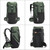 50L Mountaineering Backpack Waterproof Outdoor Running Bag Bicycle Bag Large Capacity Riding Bag Breathable Jogging Travel Daypack Bag for Riding Running Hiking Camping