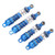 4pcs Shock Absorber Aluminum Alloy RC Spring Damper Set for Losi Mini T 2.0 2WD 1/18 TruckBlue