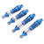 4pcs Shock Absorber Aluminum Alloy RC Spring Damper Set for Losi Mini T 2.0 2WD 1/18 TruckBlue