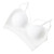 Women Sports Bra Comfortable Seamless Slim Fitting Crossover Suspender Yoga Sports Bra for Fitness Workout White