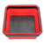 Magnetic Parts Tool Tray Silicone Portable Widely Used Collapsible Magnetic Tool Tray Organizer for Screws Bolts Nuts Washers Red