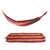 Portable Camping Hammock High Strength Indoor Outdoor Travel Lightweight HammocksRed with Color Stripe
