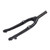 Carbon Fiber Front Fork Replacement Folding Bike Fork with Screws for 20in V Brake C Brake Glossy