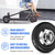 Electric Scooter Rear Tire with Wheel Hub Disc Brake Set 8.5 inches Inflatable Electric Scooter Wheel Replacement for Xiaomi M365 Electric Scooter Spare Parts
