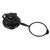 23.9mm Black Plastic Inflatable Fishing Boat Replacement Air Valve